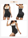 Butt liftering slimming pants high waist 3-hooks crotch zipper body shaper