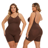 Backless Shapewear for Women Tummy Control Bodysuit Seamless Sculpting Body Shaper Sleeveless Jumpsuit Tank Tops