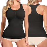 Shaper Top for Women Tummy Control Shapewear Tank Tops Racerback Cami Padded Bra Body Shaper Camisole