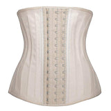 25 Steel Bone Smooth Rubber Corset Latex Shapewear Latex waist trainer