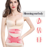 Breathable soft fabric body shaping girdle waist belt for women 27cm