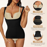 Women's Cami Shaper Open Bust Shapewear Tummy Control Tank Tops Camisole