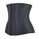 25 Steel Bone Smooth Rubber Corset Latex Shapewear Latex waist trainer