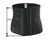 Women's Sports latex 3-hooks thin breathable waist trainer belt