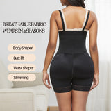 Butt liftering slimming pants high waist 3-hooks crotch zipper body shaper