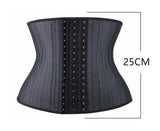 25 Steel Bone Latex Smooth Corset Postpartum Belt Latex Waist Triner