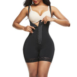 Butt liftering slimming pants high waist 3-hooks crotch zipper body shaper