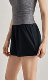 SZ High Waist Cross Waistband Sports Shorts
