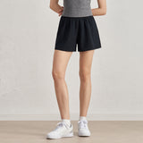 SZ High Waist Cross Waistband Sports Shorts