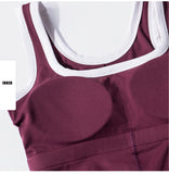 Dual-Strap Color-Block High-End Elastic Hem Tennis Dress