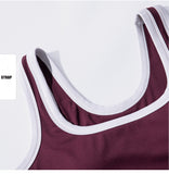 Dual-Strap Color-Block High-End Elastic Hem Tennis Dress