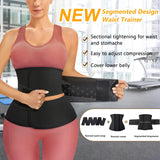 Waist Trainer for Women Workout Waist Cincher Trimmer Underbust Corset Tummy Control Body Shapewear