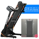 Folding Electric 3.5HP Treadmill With Incline Medium Running Machine