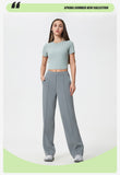 New Women's Sporty Casual Wide-Leg Pants