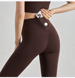 NU Youth High-Waist Butt-Lifting Yoga Pants with Pockets