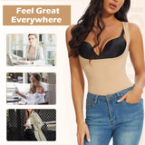 Women's Cami Shaper Open Bust Shapewear Tummy Control Tank Tops Camisole