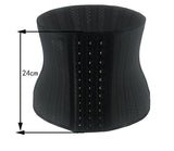 Women's 25 steel bones breathable sports Lalex tummy control waist trainer