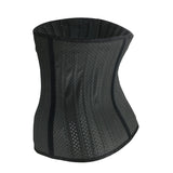 Women's 25 steel bones breathable sports Lalex tummy control waist trainer