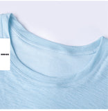 women's Bamboo breathable yoga vest loose round neck sleeveless sports top drawstring yoga cover