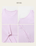 Luxtre rear swing fork butterfly strap sports vest ice feeling breathable hollow back yoga suit top