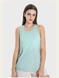 Luxtre rear swing fork butterfly strap sports vest ice feeling breathable hollow back yoga suit top
