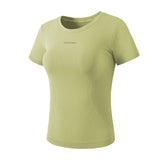 レディース スポーツ 半袖 スリミングトップ フィットネススーツ ランニング 速乾 Tシャツ