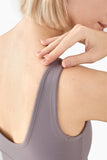 Hot Push Up Cropped Workout Top Sports Bra Vest