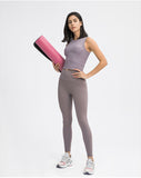 Women's Fashion lightweight Workout yoga tank top T-shirt