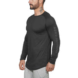 Men's Thermal Long Sleeve Compression Fitness T-Shirts