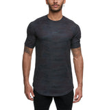 Men's Athletic Compression Shirts Short Sleeve Sports T-shirts