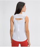Woman Running Tops Gym Vest Womens Workout Shirts Yoga Tank Top