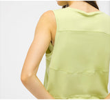 Women Breathable Soft Gym Fitness Workout Yoga Running Tank Tops