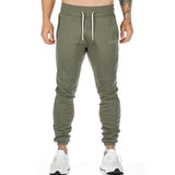 Mens Running Joggers Pants Athletic Tapered Workout Sweatpants with Zipper Pockets