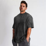 Men's Casual Short Sleeve Crewneck T Shirt