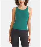 Women's Fashion Bodycon Tight Thin  Crop Tank Ribbed Tank Tops