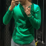 Mens Long Sleeve Lightweight T-shirt