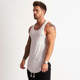 Men's Workout Tank Top Gym Muscle Sleeveless T Shirt(2 Pack,Random Color)