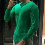 Mens Long Sleeve Lightweight T-shirt