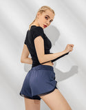 Women's Breathable High Elastic  short sleeve T-shirt