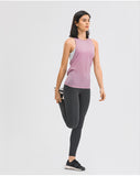 Sports Sleeveless Jogger Yoga Top Women Gym Vest Casual Tank Top