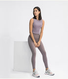 Women's Fashion lightweight Workout yoga tank top T-shirt
