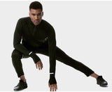 Mens Quarter Zip Pullover Lightweight 1/4 Zip Running Top