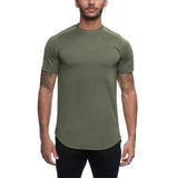 Men's Athletic Compression Shirts Short Sleeve Sports T-shirts