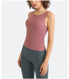 Women's Fashion Bodycon Tight Thin  Crop Tank Ribbed Tank Tops