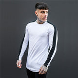 Men's Solid color oflong sleeve Sport Tee