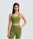 Women's high impact training bra yoga vest top wear