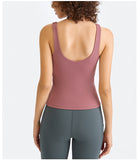 Women's Fashion Bodycon Tight Thin  Crop Tank Ribbed Tank Tops