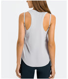 Sexy Loose Bandage Spandex Gym Sport Vest Training Yoga Tank Tops