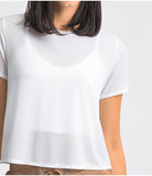 Light weight crop top quick dry running T shirt