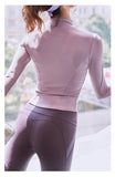 Women's Full Zip Athletic Jackets with Thumb Holes